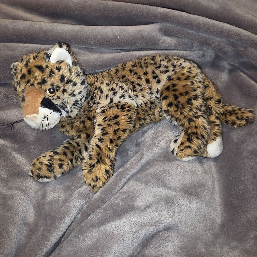 Ty Classic Dot Leopard Plush 16.5" Retired Vintage Wild Cat No Hang Tag
